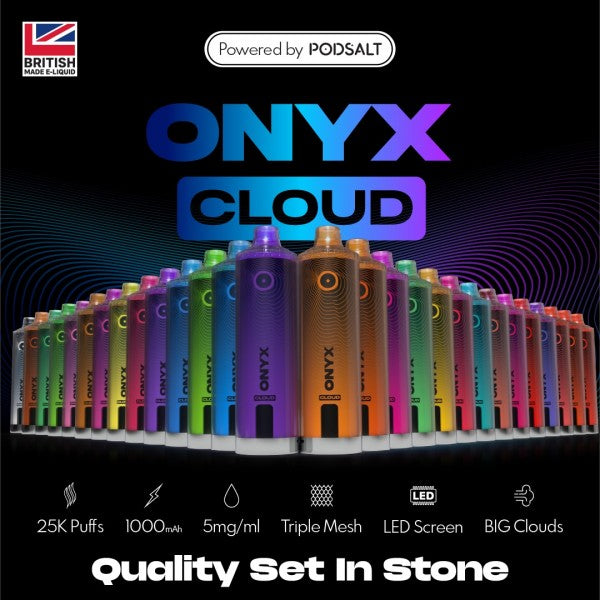 PODSALT ONYX CLOUD 25K 5CT