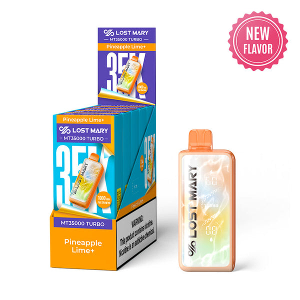 LOST MARY MT35K  DISP 5 CT PINEAPPLE LIME+