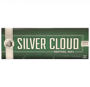SILVER CLOUD 100 MENTHOL BX