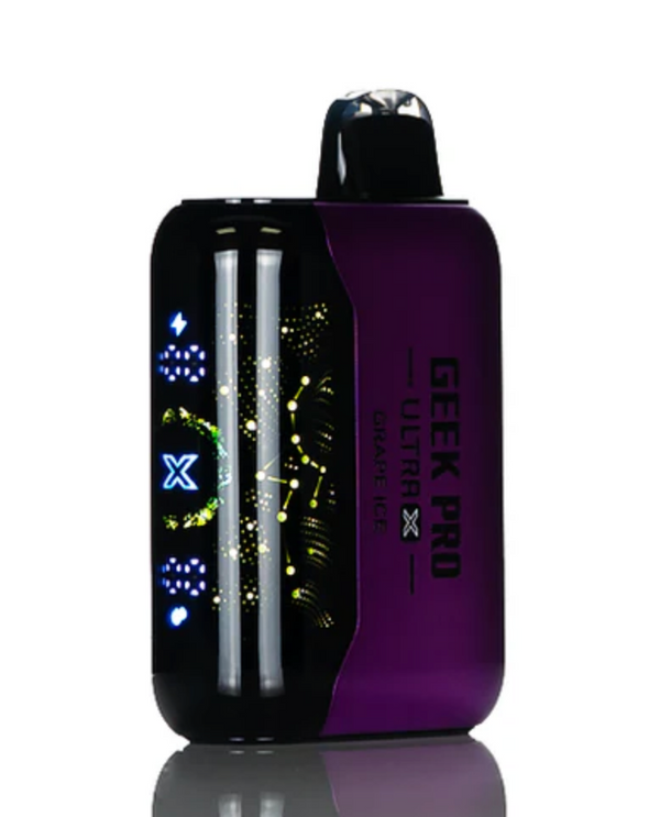 GEEK PRO ULTRA 45K PUFFS DISPOSABLE GRAPE ICE
