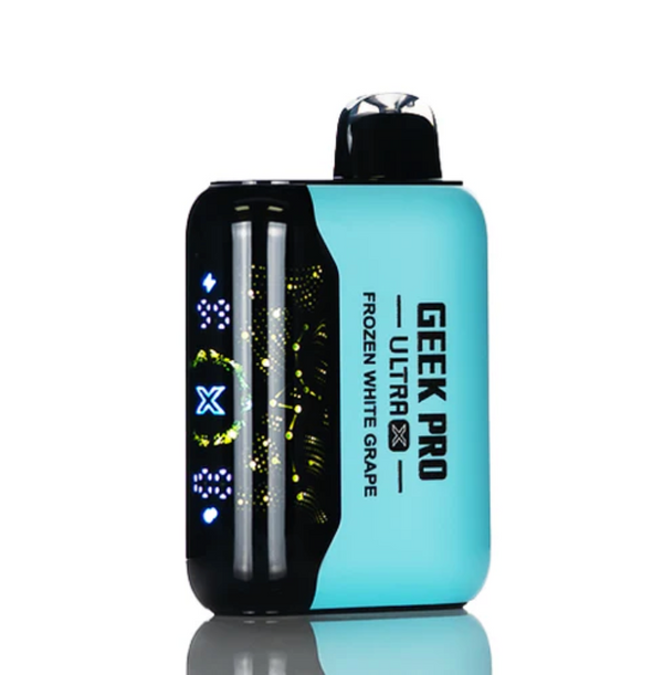 GEEK PRO ULTRA 45K PUFFS DISPOSABLE FROZEN WHITE GRAPE