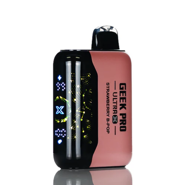 GEEK PRO ULTRA 45K PUFFS DISPOSABLE STRAWBERRY B POP