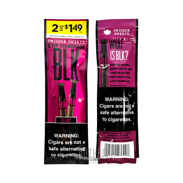 SWISHER SWEET BLK 2/$1.49 15CT/2PK BERRY