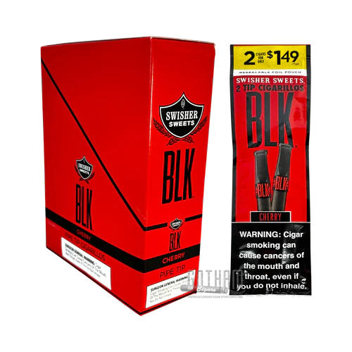 SWISHER SWEET BLK 2/$1.49 15CT/2PK CHERRY