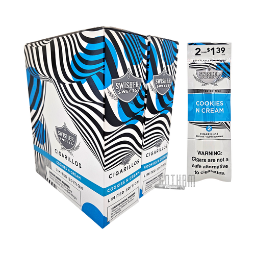 SWISHER SWEET 2/$1.39 30CT/2PK COOKIES N CREAM LTD
