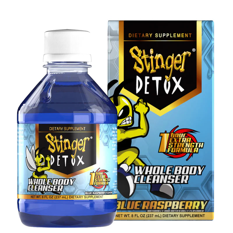 STINGER 1HR BLUE RASPBERRY 8OZ
