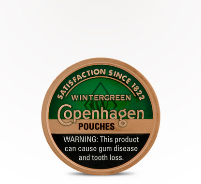 COPENHAGEN 0.82Z 5CT WINTERGEEN POUCH