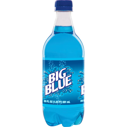 BIG BLUE BOTTLE 20Z 24CT* - 665020
