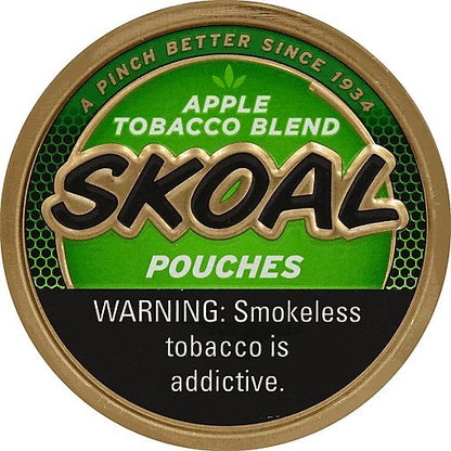 SKOAL 1.2Z 5CT APPLE POUCHES