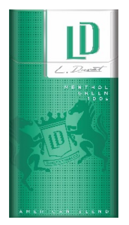 LD MENTHOL GREEN 100 BOX