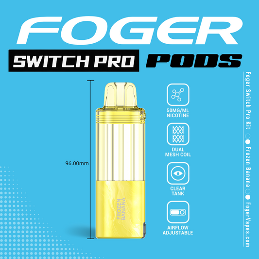 Foger Pod 30k 5ct Frozen Banana