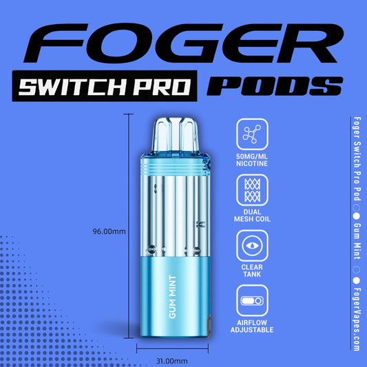 Foger Pod 30k 5ct Gum Mint