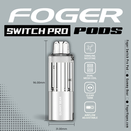 Foger Pod 30k 5ct Gummy Bear