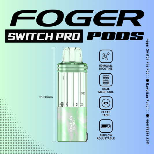 Foger Pod 30k 5ct Hawaiian Punch
