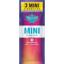 SWISHER SWEET MINI 15/3PK ISLAND BASH