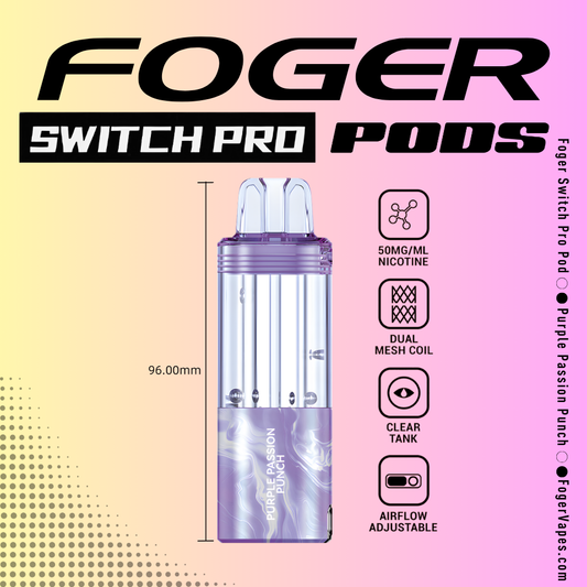 Foger Pod 30k 5ct Purple Passion Punch
