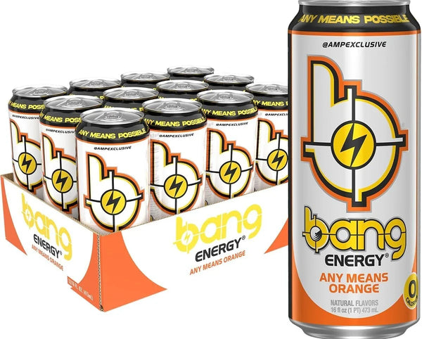 BANG 16OZ|12CT ANY MEANS ORANGE