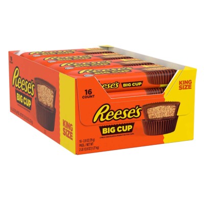 REESES PEANUT BUTTER BIG CUP K/S 16CT