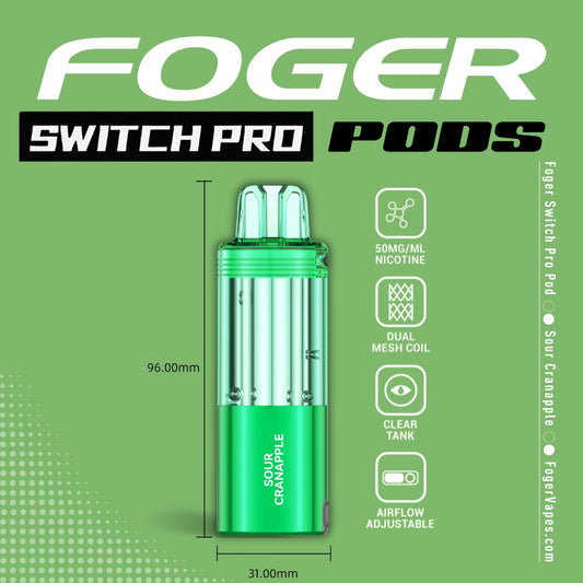 Foger Pod 30k 5ct Sour Cranapple