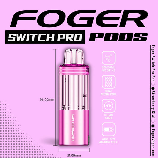 Foger Pod 30k 5ct Strawberry Kiwi
