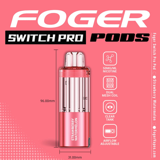 Foger Pod 30k 5ct Strawberry Watermelon