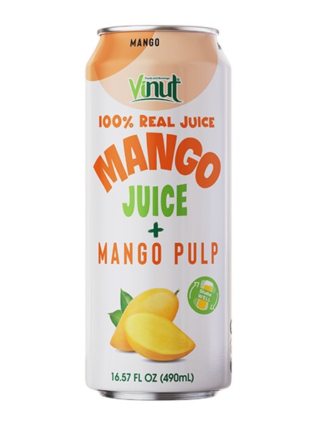 VINUT 16OZ 24CT MANGO PULP