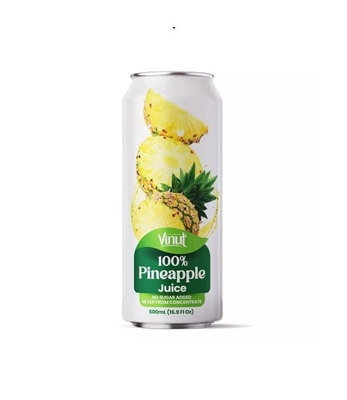 VINUT 16OZ 24CT PINEAPPLE JUICE 100%