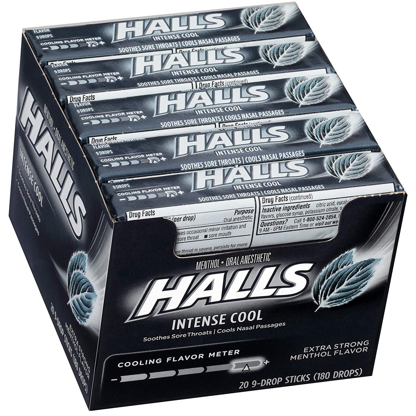 HALLS XTRA STRTH CGH DRP 20CT*