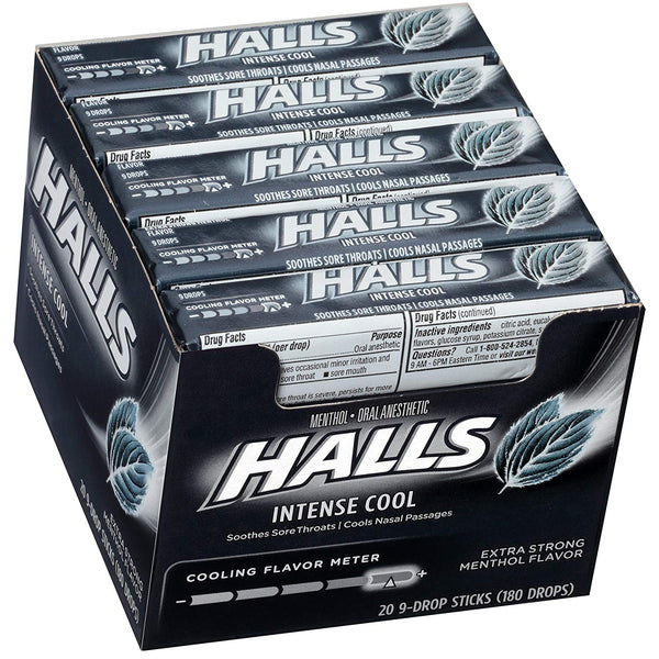 HALLS XTRA STRTH CGH DRP 20CT* - MENTHOL - 000919