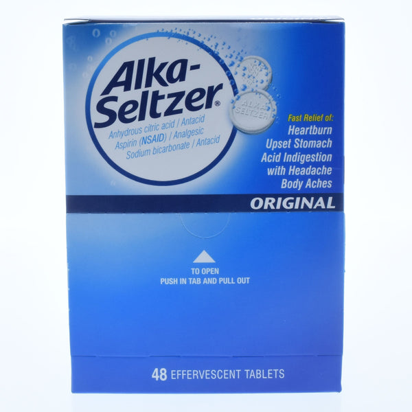 ALKA SELTZER ORIGINAL 48CT* - 24X2PK - 008075