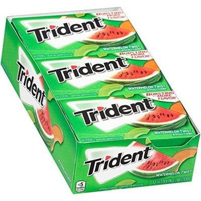 TRIDENT WATERMELON TWIST 12CT - 14 STICK - 011129