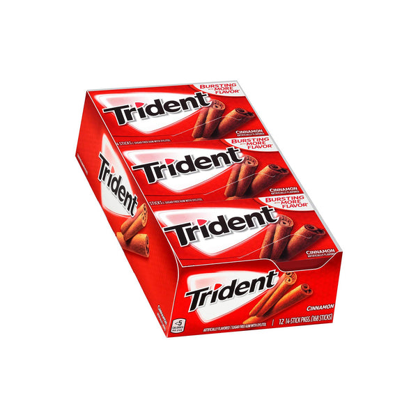 TRIDENT CINNAMON 12CT/14STK - 011464
