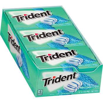 TRIDENT MINTY SWT TW 12CT 14ST