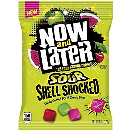 N&L SOUR SHELL SHOCKED 6oz 1CT - 011864