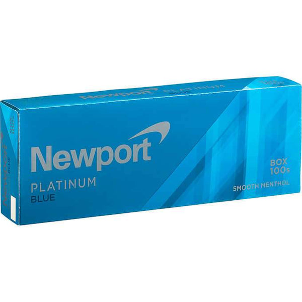 NEWPORT 100 PLATINUM BLUE BX - 016239