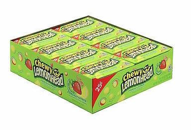 HEAD CHW FRC CITR $0.25C 24CT* - CHEWY FIERCELY CIT LEMONHEAD - 021619