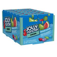 JR CHEWS ASST 6.5oz 12ct CASE - PEG BAG JOLLY RANCHERS - 083427
