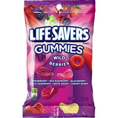 LS GUMIES WILD BERRIES 7OZ 1CT - PEG BAG LIFE SAVERS - 083449R