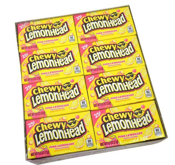 HEA CHEW PNK LMND $0.25C 24CT* - LEMONHEAD - 085864
