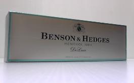 B&H DELUXE 100 MENTHOL BOX - 106051