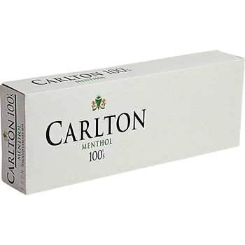 CARLTON 100 MENTHOL BOX