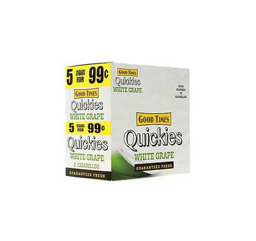 GT 5/99C QUICK WHT GRAP 15/5PK - QUICKIE WHITE GRAPE - 107450