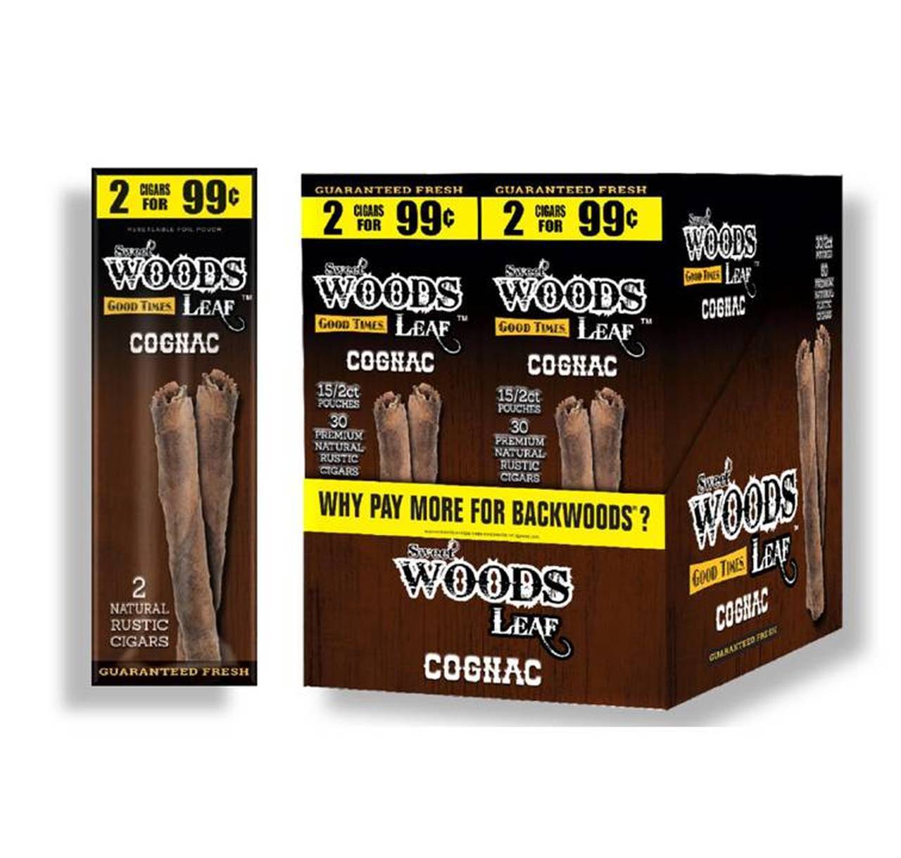 GT 2/99 WOODS LEAF COGN 30/2CT