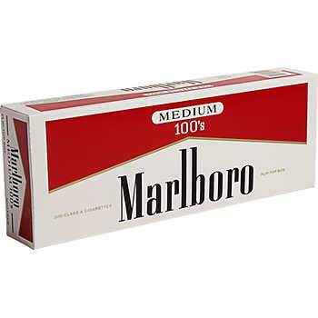MARLBORO 100 RED LABEL BOX - 107811