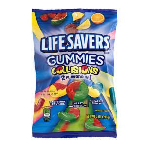 LS GUMIES COLLISIONS 7OZ 1CT - LIFE SAVERS GUMMIES - 120304