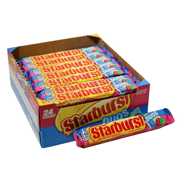 STARBURST DUOS FRT CHEWS 24CT* - 127242