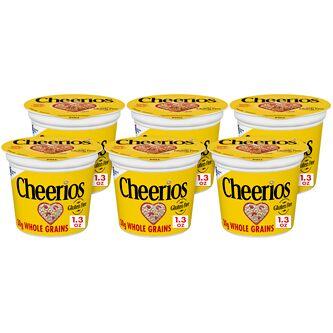 CHEERIOS CEREAL CUP 1.3Z 6CT - CEREAL - 138964