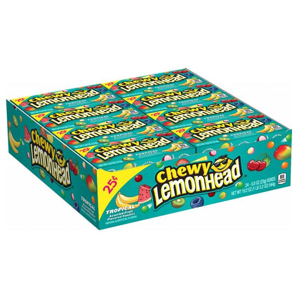 HEAD CHEWY TRP $0.25C 24CT* - LEMONHEAD - 163005