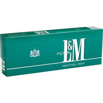 L&M 100 MENTHOL BOX - 180399
