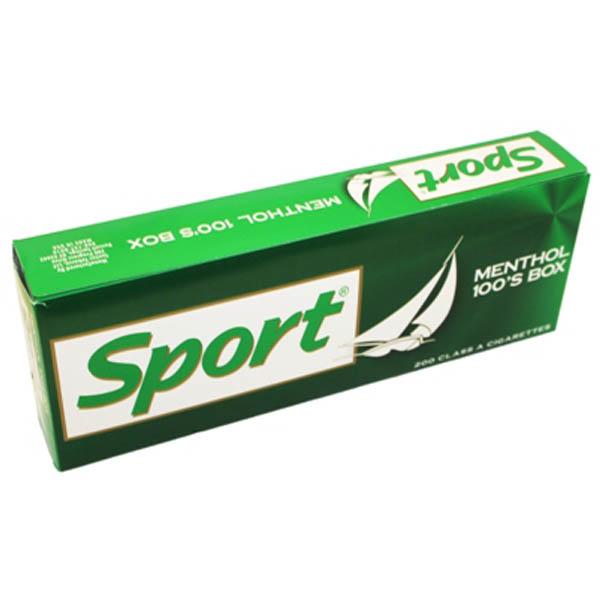 SPORT 100 MENTHOL BOX